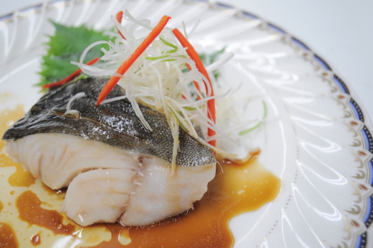 銀たらの蒸焼・麻辣ソース