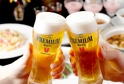 飲み放題メニュー