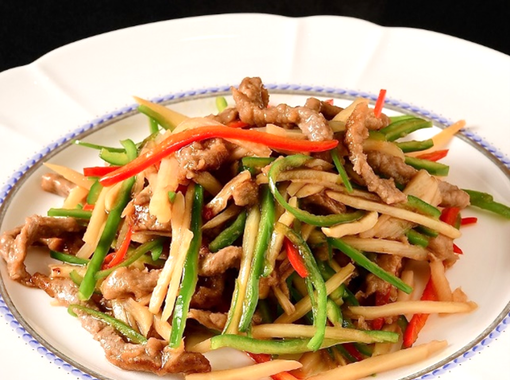 青椒牛肉